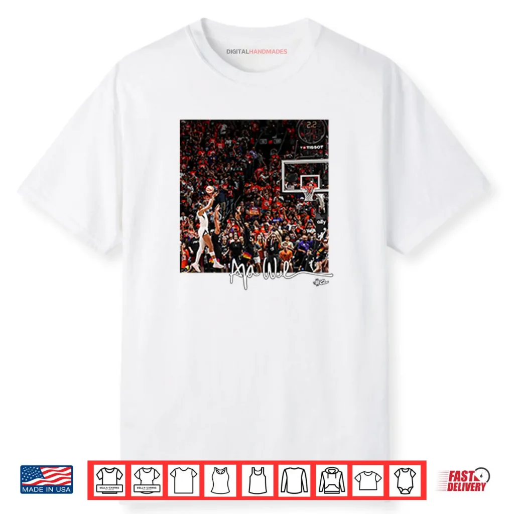 A’ja Wilson Las Vegas Aces Shirt 1 A’ja Wilson Las Vegas Aces Shirt