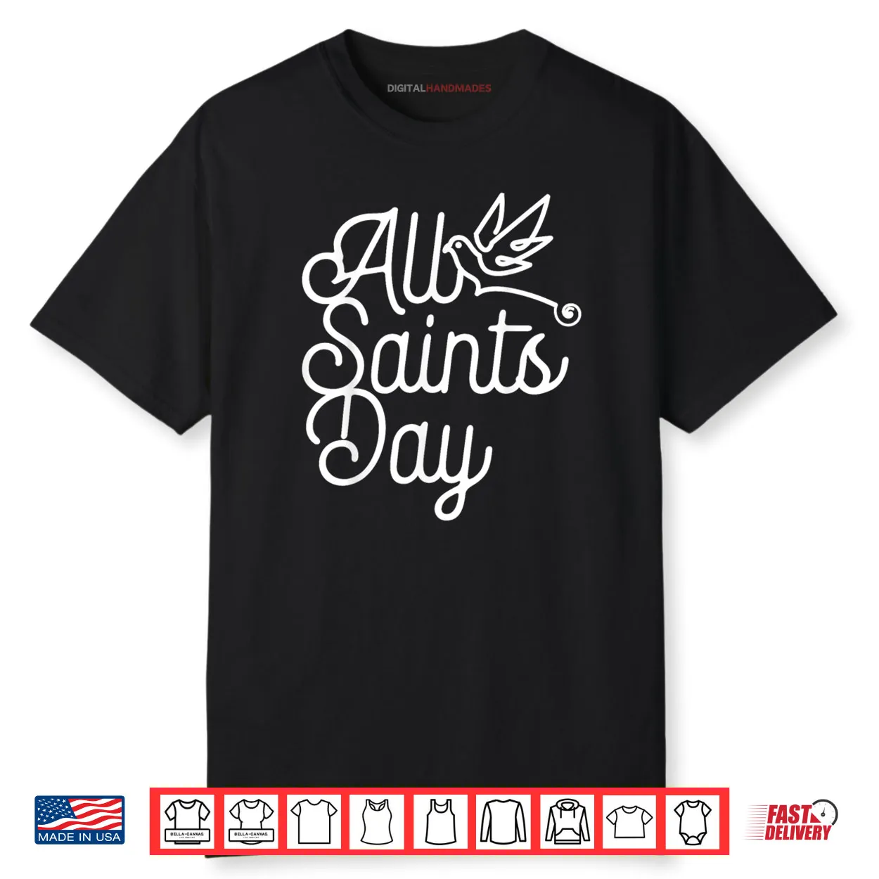 All Saints Day Catholic Gifts Holy Spirit Shirt