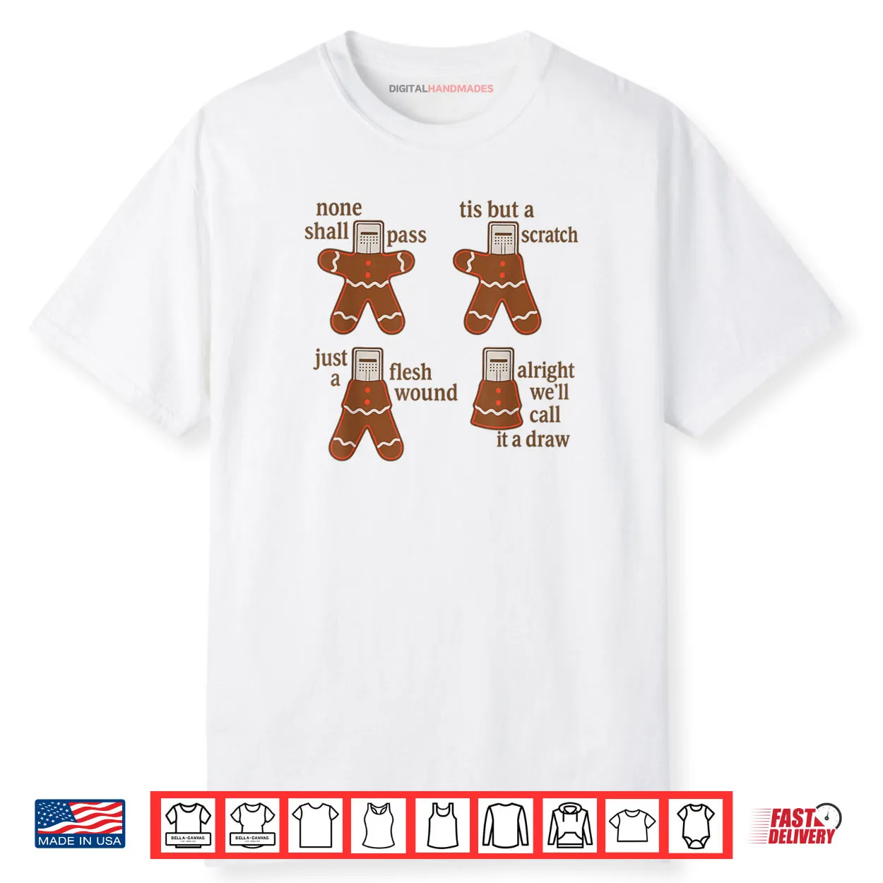 Alright We’ll Call It A Draw Gingerbread Shirt