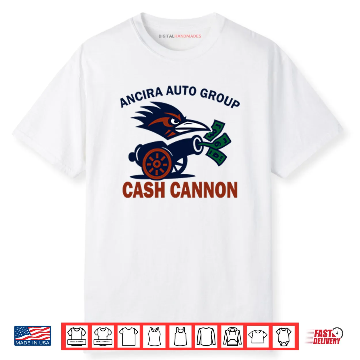 Ancira Auto Group Cash Cannon Shirt