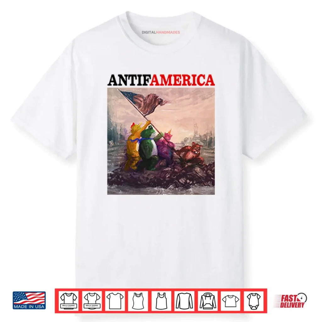 Antifamerica Portland Frog Shirt 1 Antifamerica Portland Frog Shirt