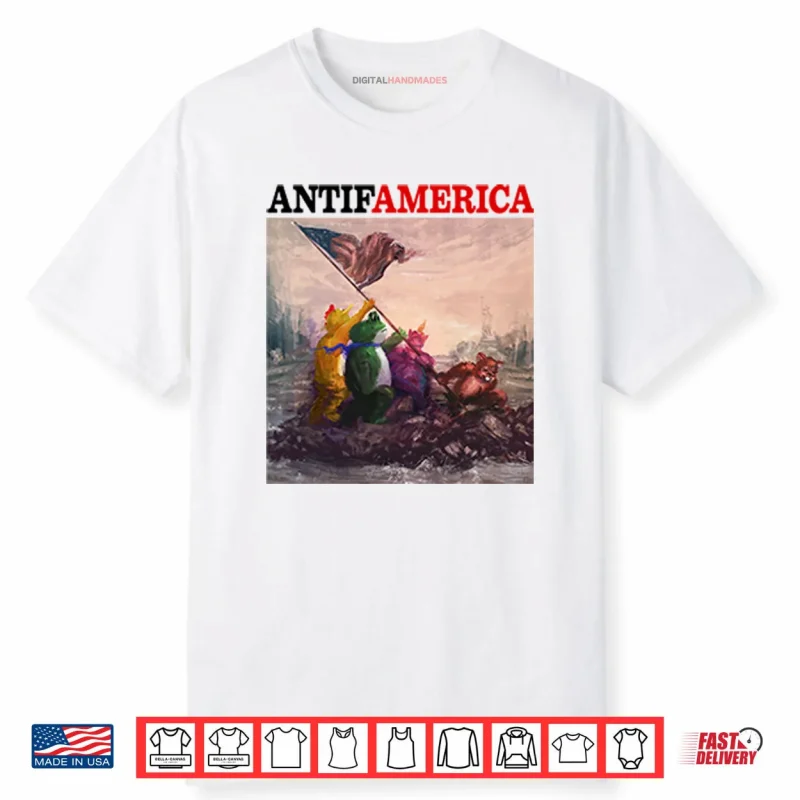 Antifamerica Portland Frog Shirt