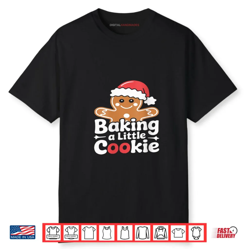 Baking A Little Cookie Cute Christmas Pregnancy Announcement Shirt 1 Baking A Little Cookie Cute Christmas Pregnancy Announcement Shirt