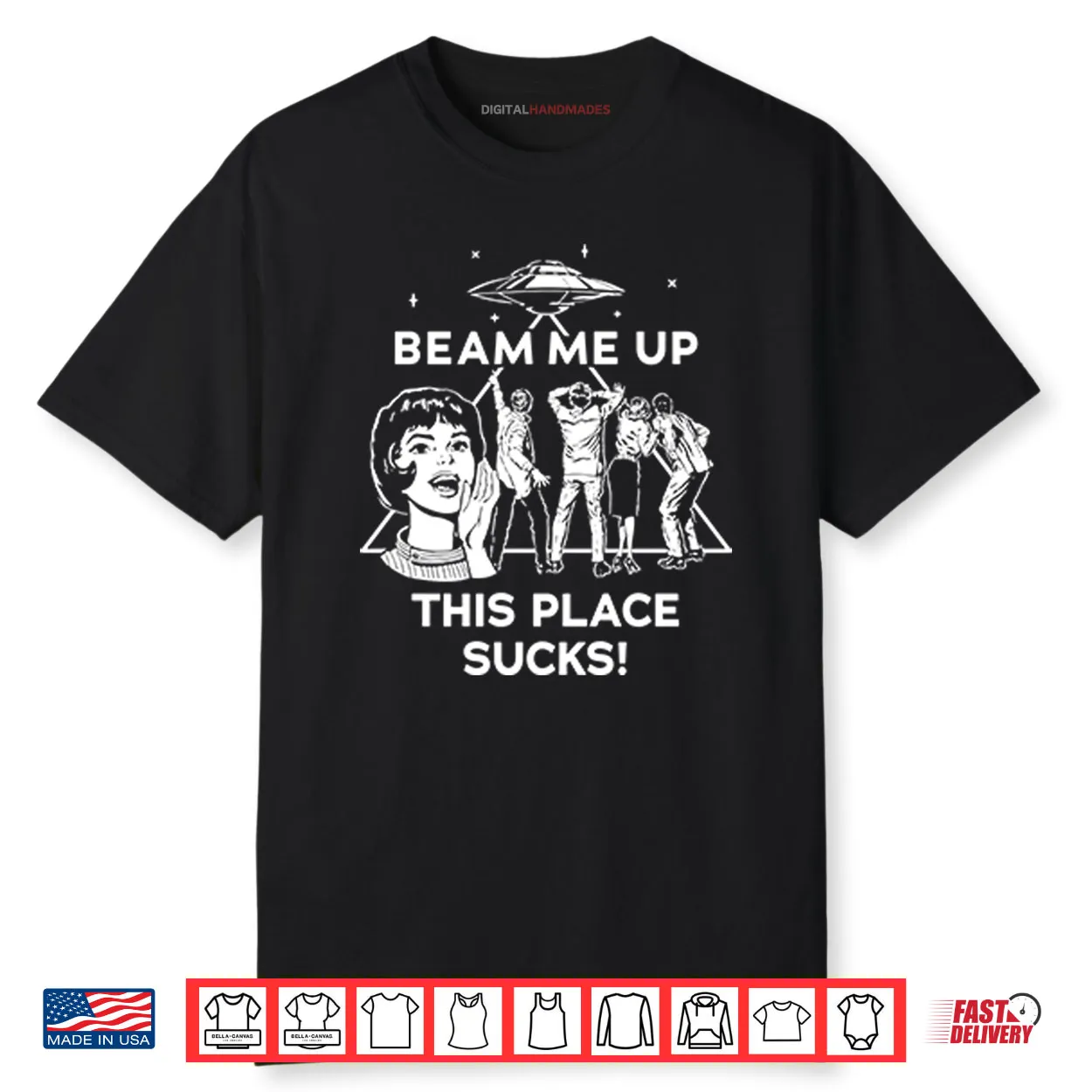 Beam Me Up This Place Sucks Robin Buckley Shirt