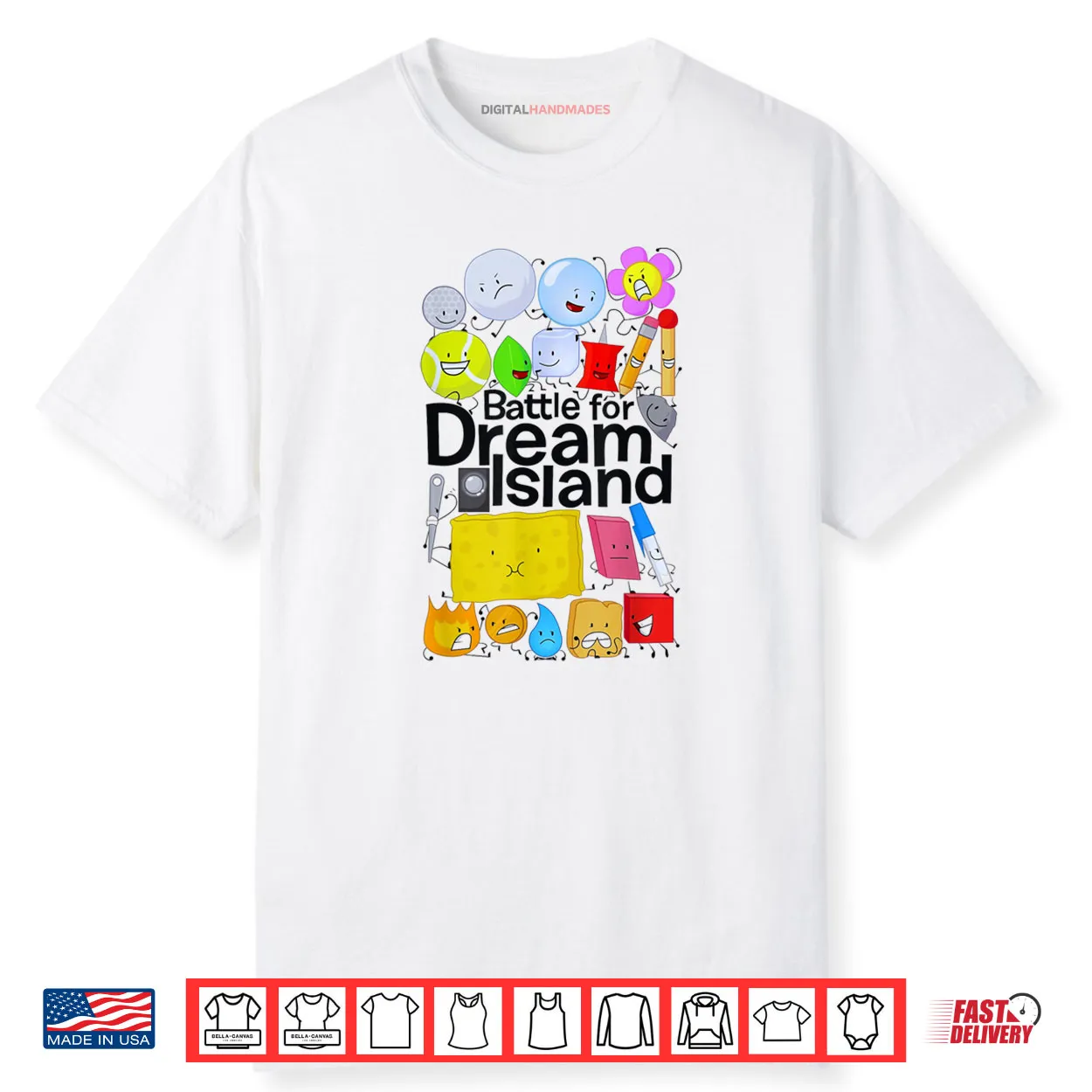 Bfdi Battle for Dream Island Shirt