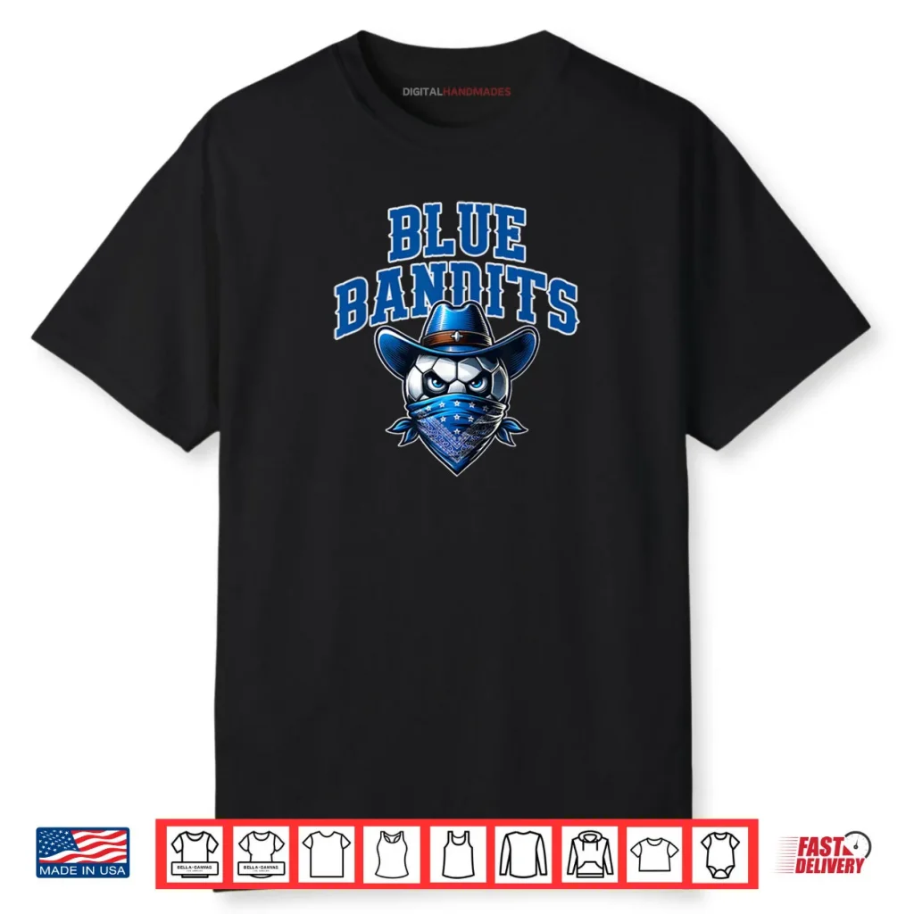 Blue Bandits Youth Soccer Team Shirt 1 Blue Bandits Youth Soccer Team Shirt