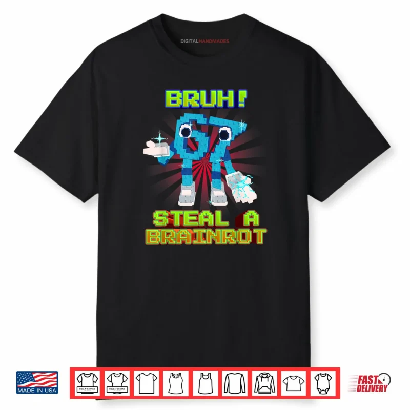 Bruh 67 Six Seven 6 7 Funny Brainrot Meme Shirt