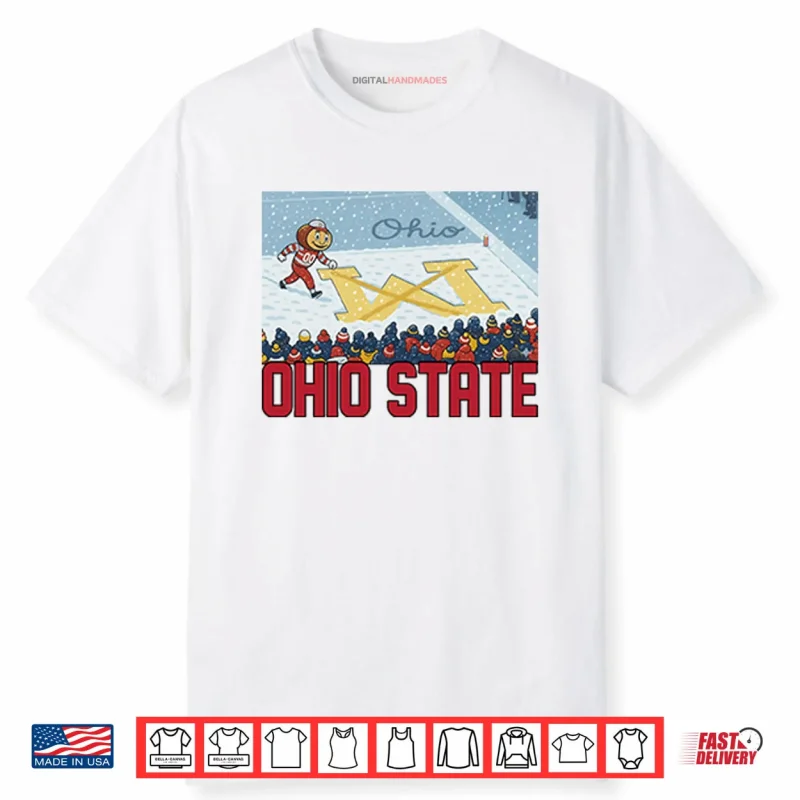 Brutus Ohio State Snow Fan Football Shirt