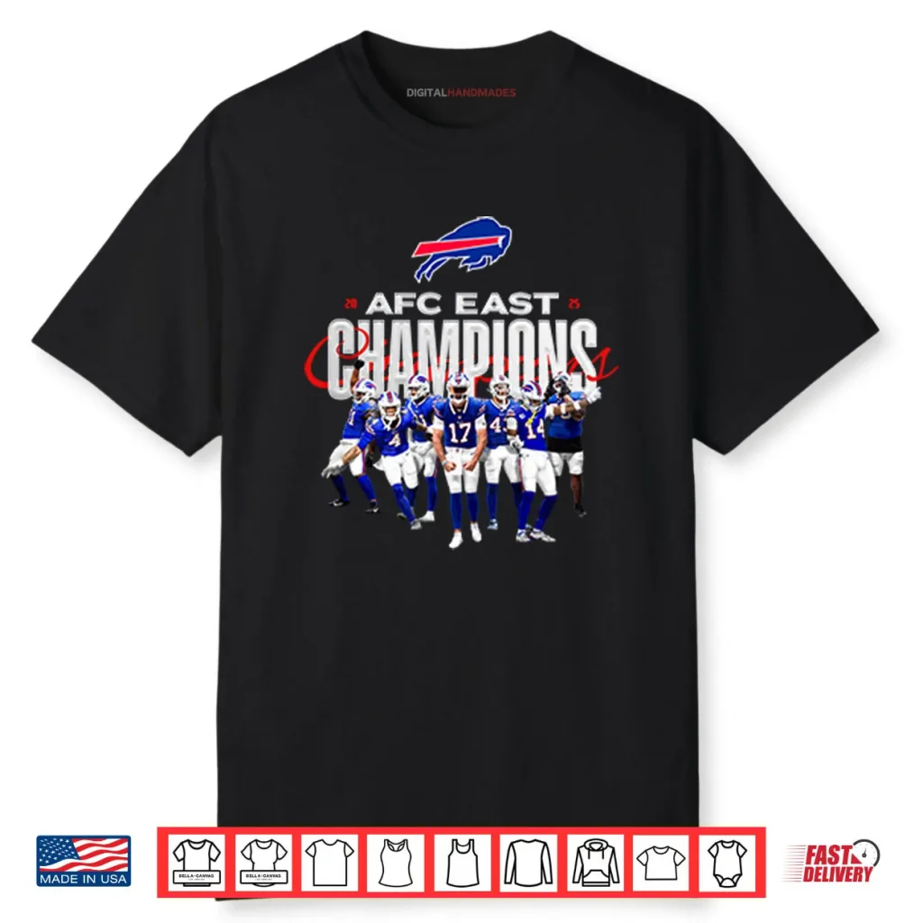 Buffalo Bills AFC East Champions 2025 Shirt 1 Buffalo Bills AFC East Champions 2025 Shirt