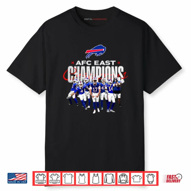 Buffalo Bills AFC East Champions 2025 Shirt