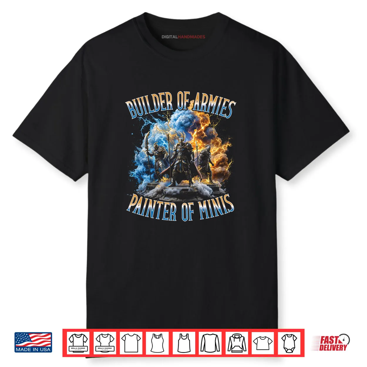 Builder of Armies Painter of Minis Miniature Painter Bootleg Shirt