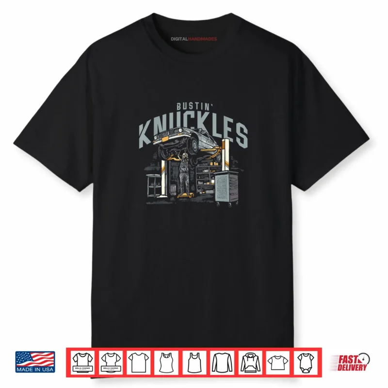 Bustin Knuckles Mechanic Shirt