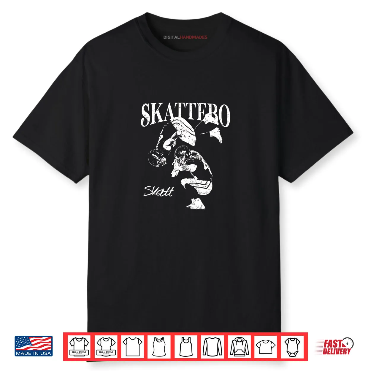 Cam Skattebo 3 TD Backflip Celebration New York Giants Shirt