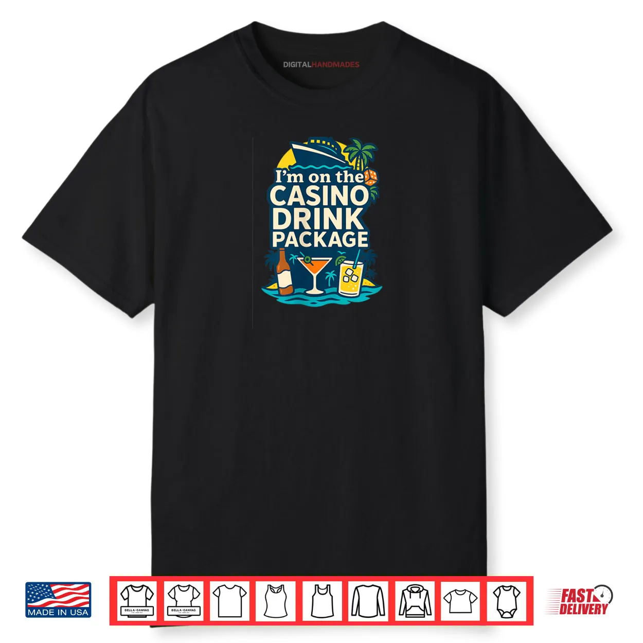 Casino Drinks Cruise Shirt