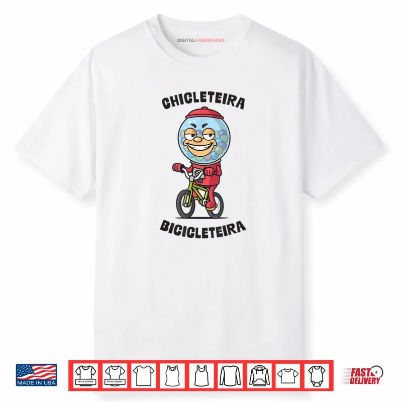 Chicleteira Bicicleteira Italian Brainrot Meme Shirt