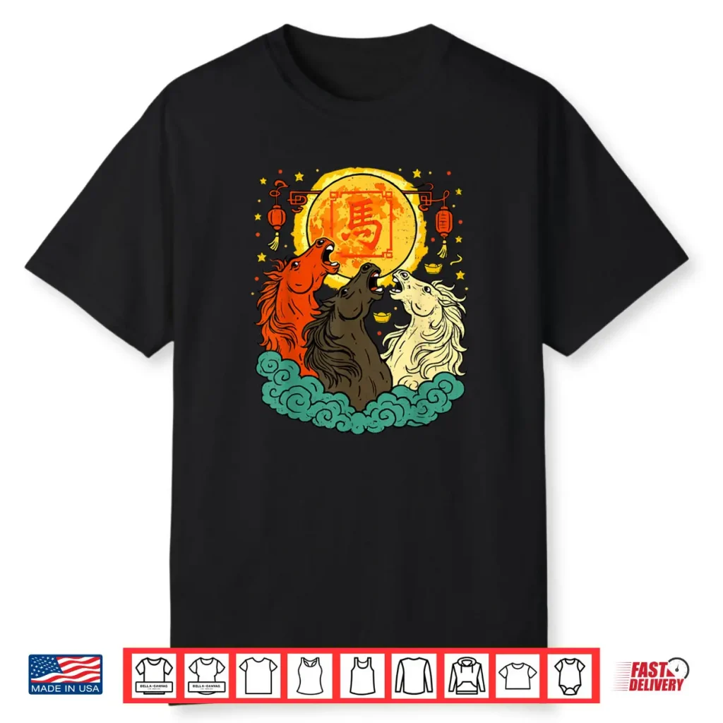 Chinese New Year 2026 Year of The Horse Lunar New Year 2026 Shirt 1 Chinese New Year 2026 Year of The Horse Lunar New Year 2026 Shirt