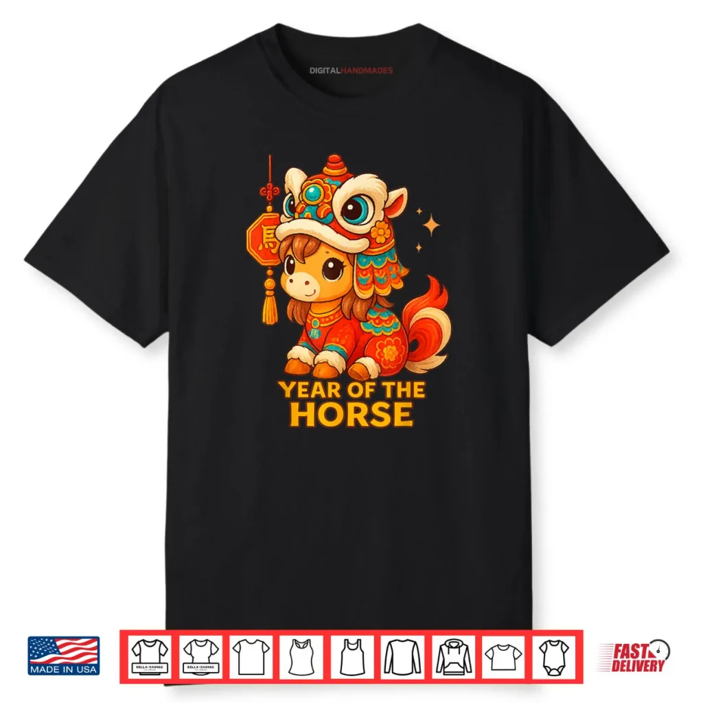 Chinese New Year of The Horse 2026 Lunar New Year Shirt 1 Chinese New Year of The Horse 2026 Lunar New Year Shirt
