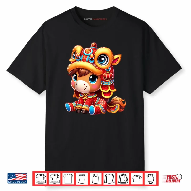 Chinese New Year of The Horse 2026 Lunar Shirt