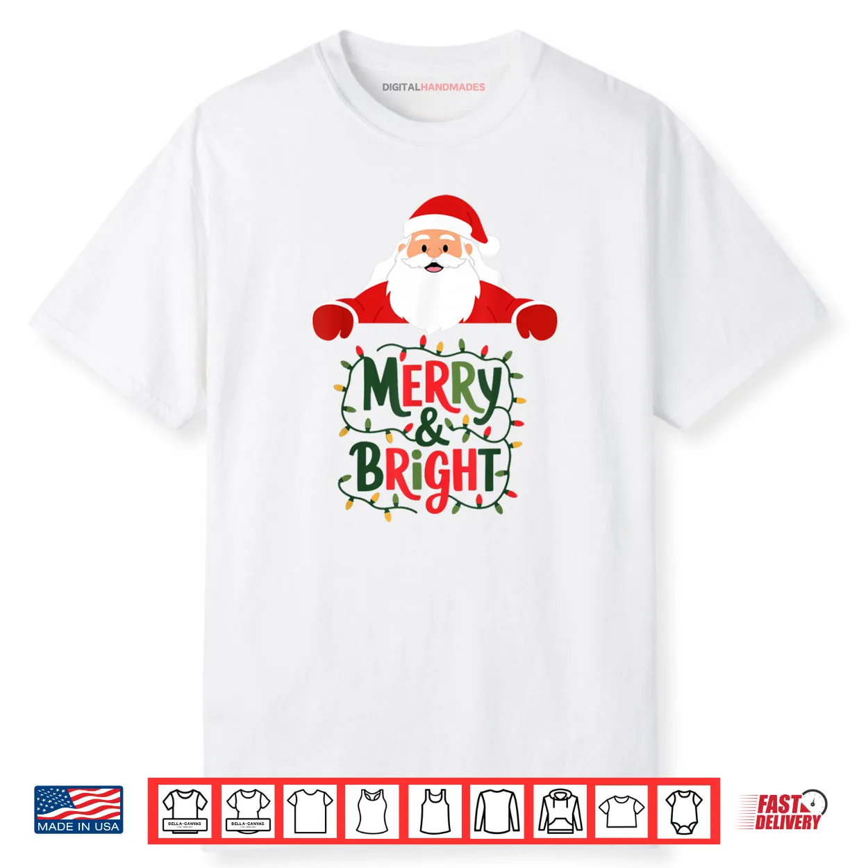 Christmas Merry and Bright Shirt