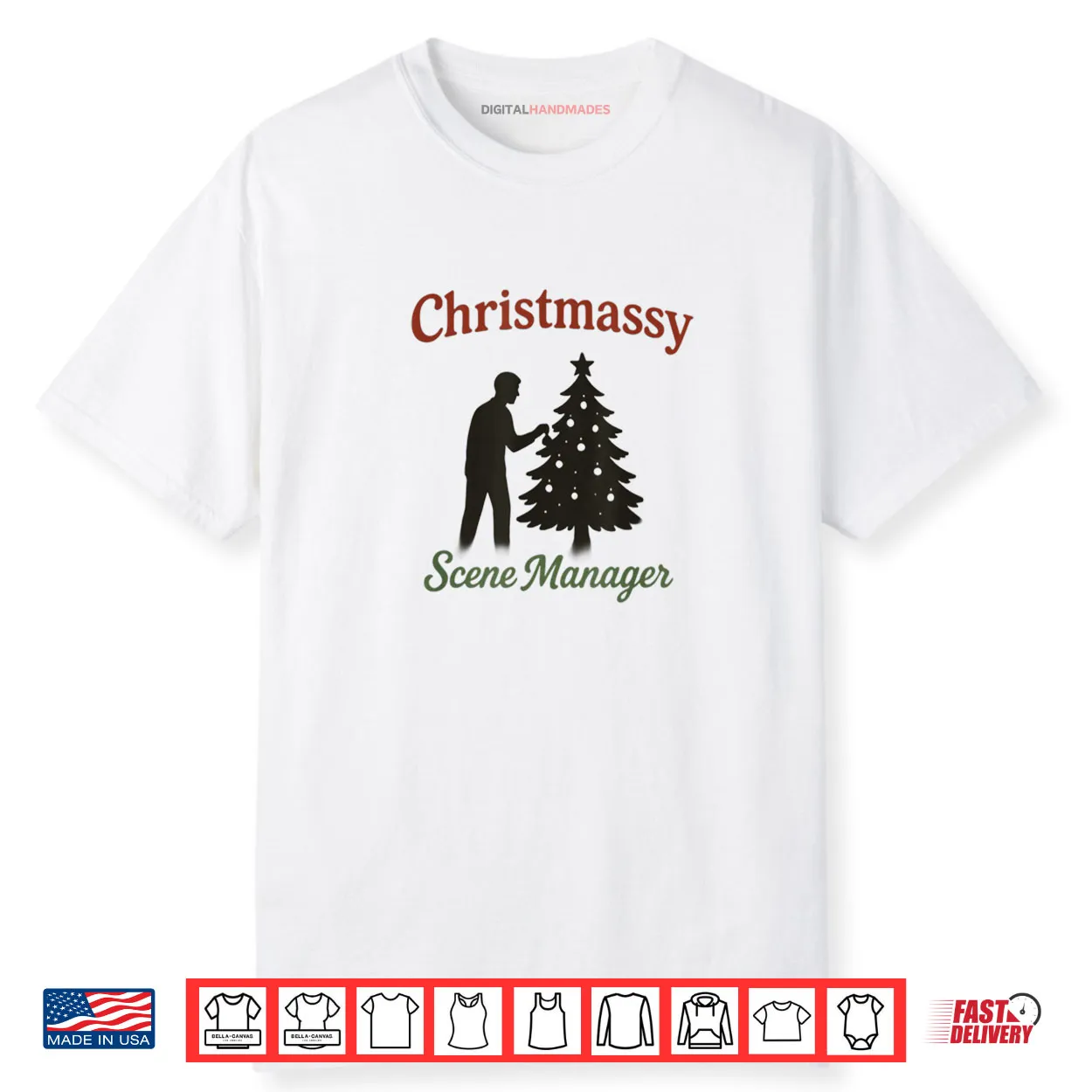 Christmassy Scene Manager Shirt