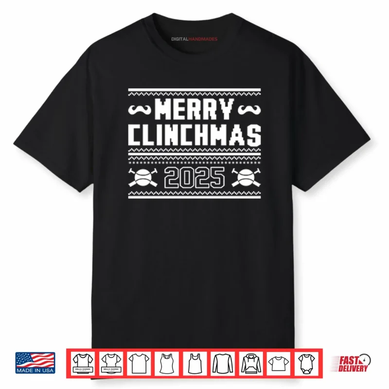 Cincinnati Reds Merry Clinchmas 2025 Shirt