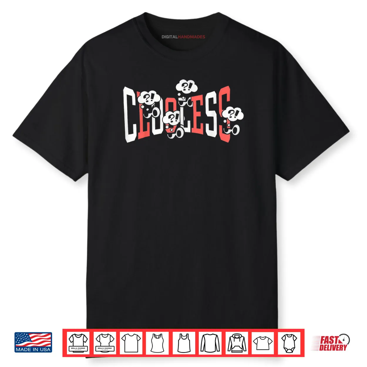 Clooless Many Thoughts Shirt