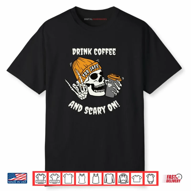 Coffee for Jace Halloween Edition CHD Awareness Shirt