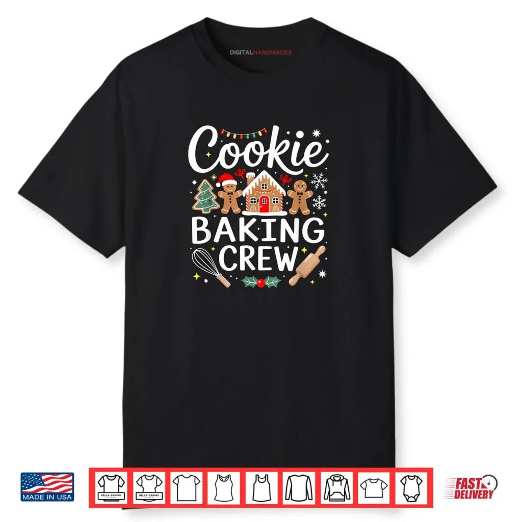 Cookie Baking Crew Party in MOM’S Kitchen Holiday Family Shirt 1 Cookie Baking Crew Party in MOM’S Kitchen Holiday Family Shirt