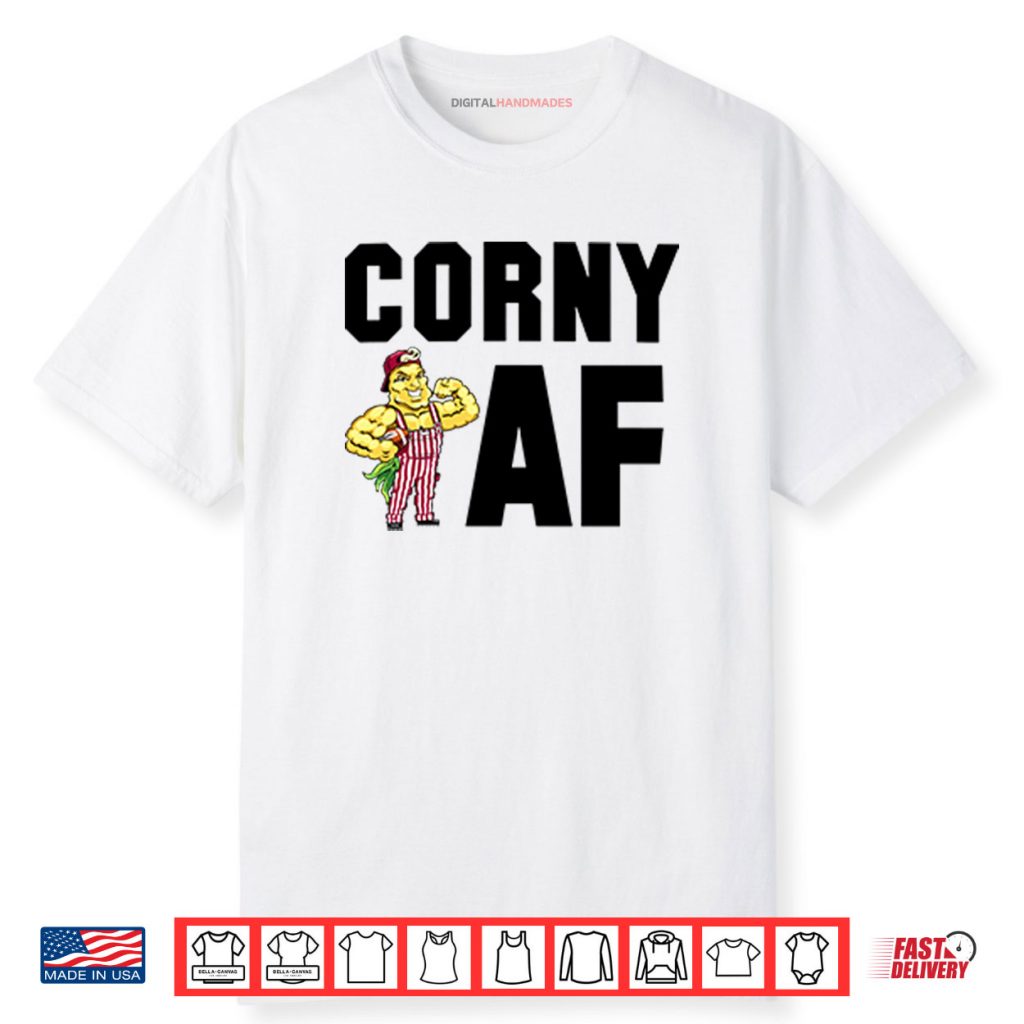 Corny AF Nebraska Cornhuskers Shirt 1 Corny AF Nebraska Cornhuskers Shirt