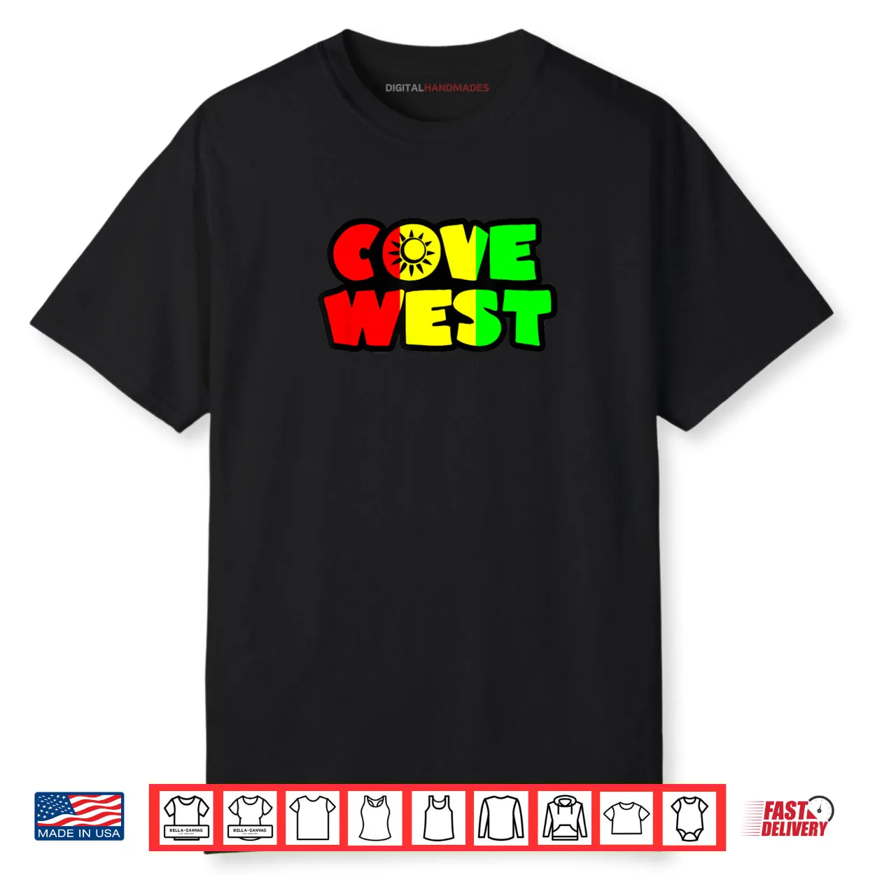 Cove West Rasta Shirt