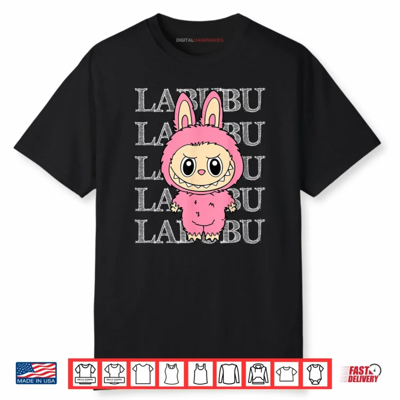 Cute Pink Labubu Shirt