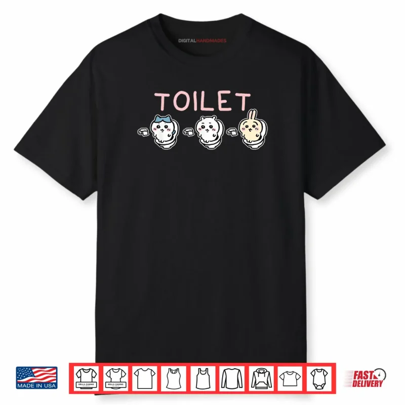 Cute Toilet Time Chikawa Meme Shirt