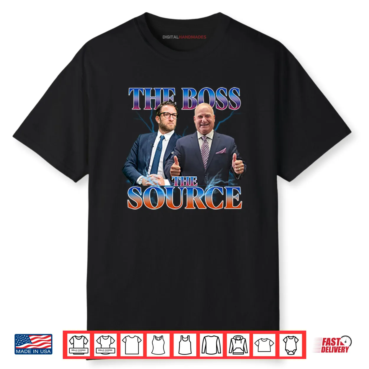 Dave Portnoy And Stu Feiner The Boss The Source Shirt
