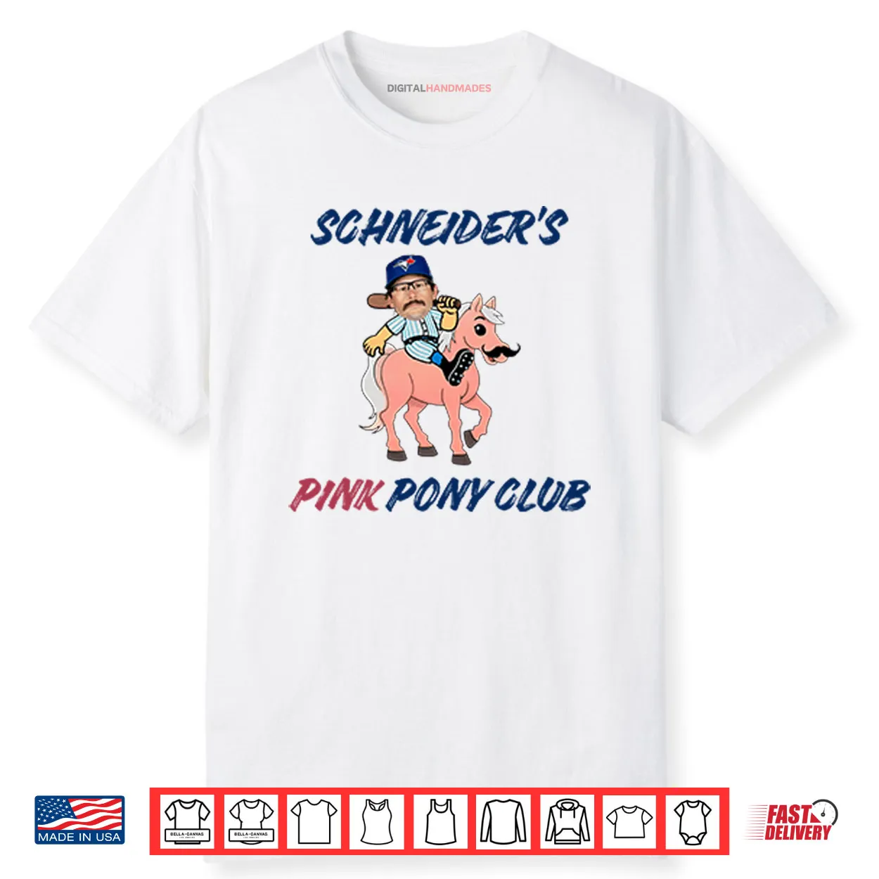 Davis Schneider’s Pink Pony Club Shirt