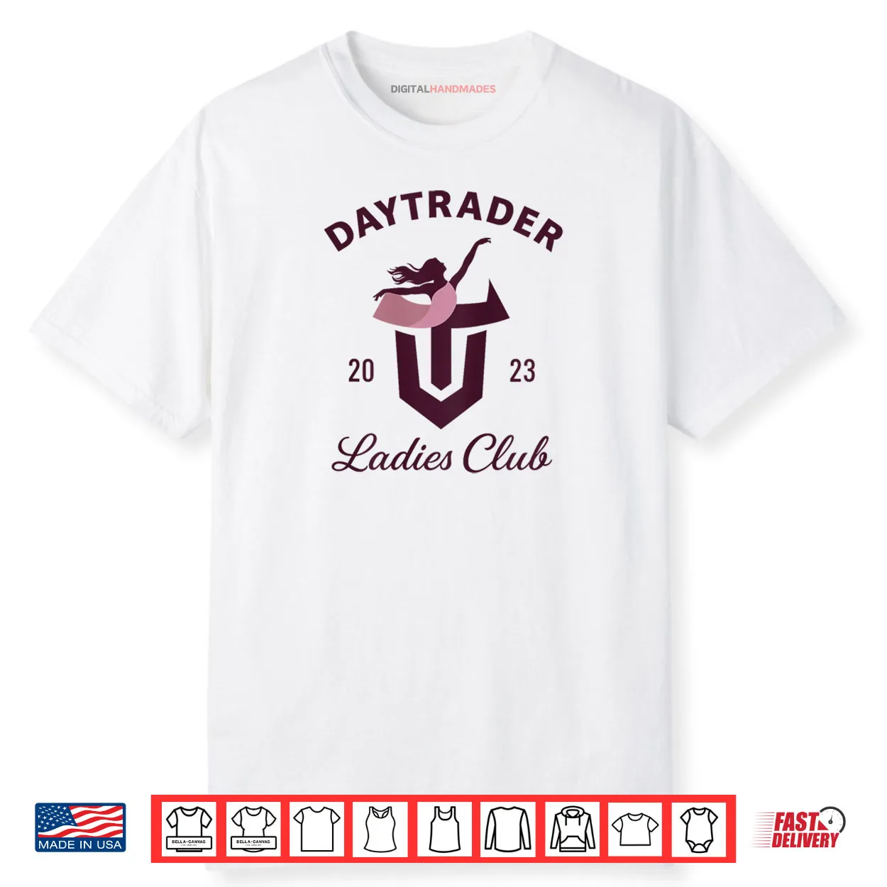 Daytrader Ladies Club Backprint Shirt