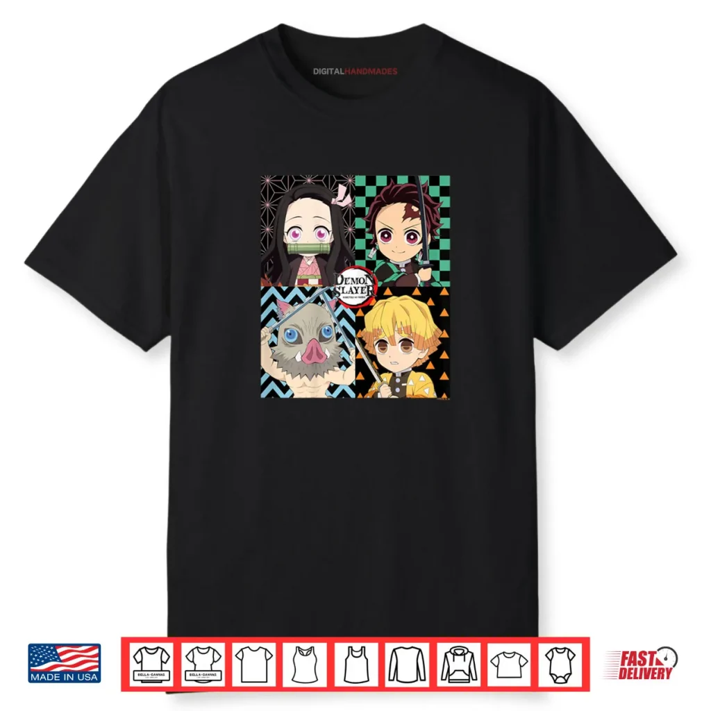 Demon Slayer Kimetsu no Yaiba Tanjiro Nezuko Adorable Shirt 1 Demon Slayer Kimetsu no Yaiba Tanjiro Nezuko Adorable Shirt