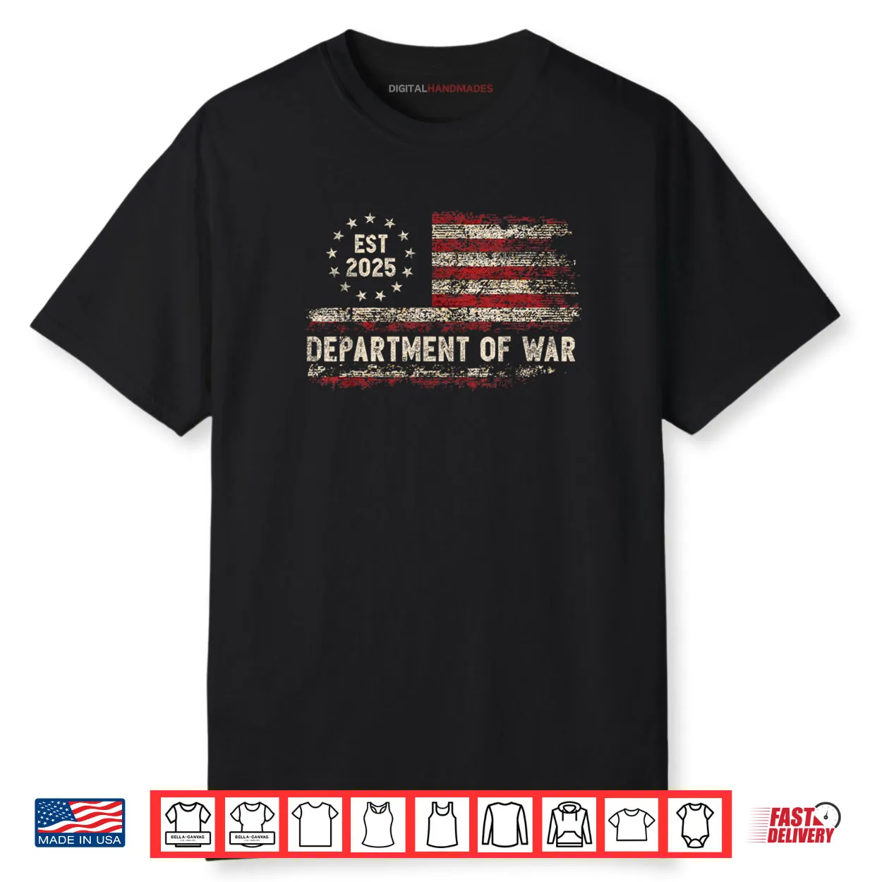 Department of War Established 2025 Re Established Shirt