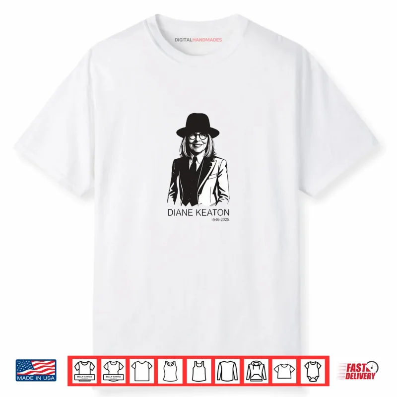 Diane Keaton 1946 2025 Legends Never Die Shirt