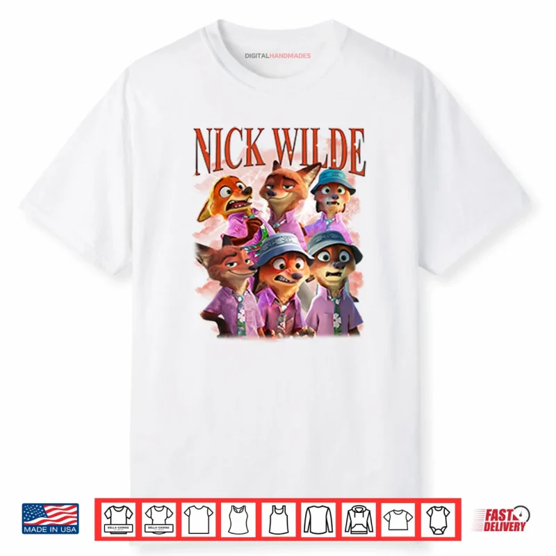 Disney Zootopia Nick Wilde Shirt