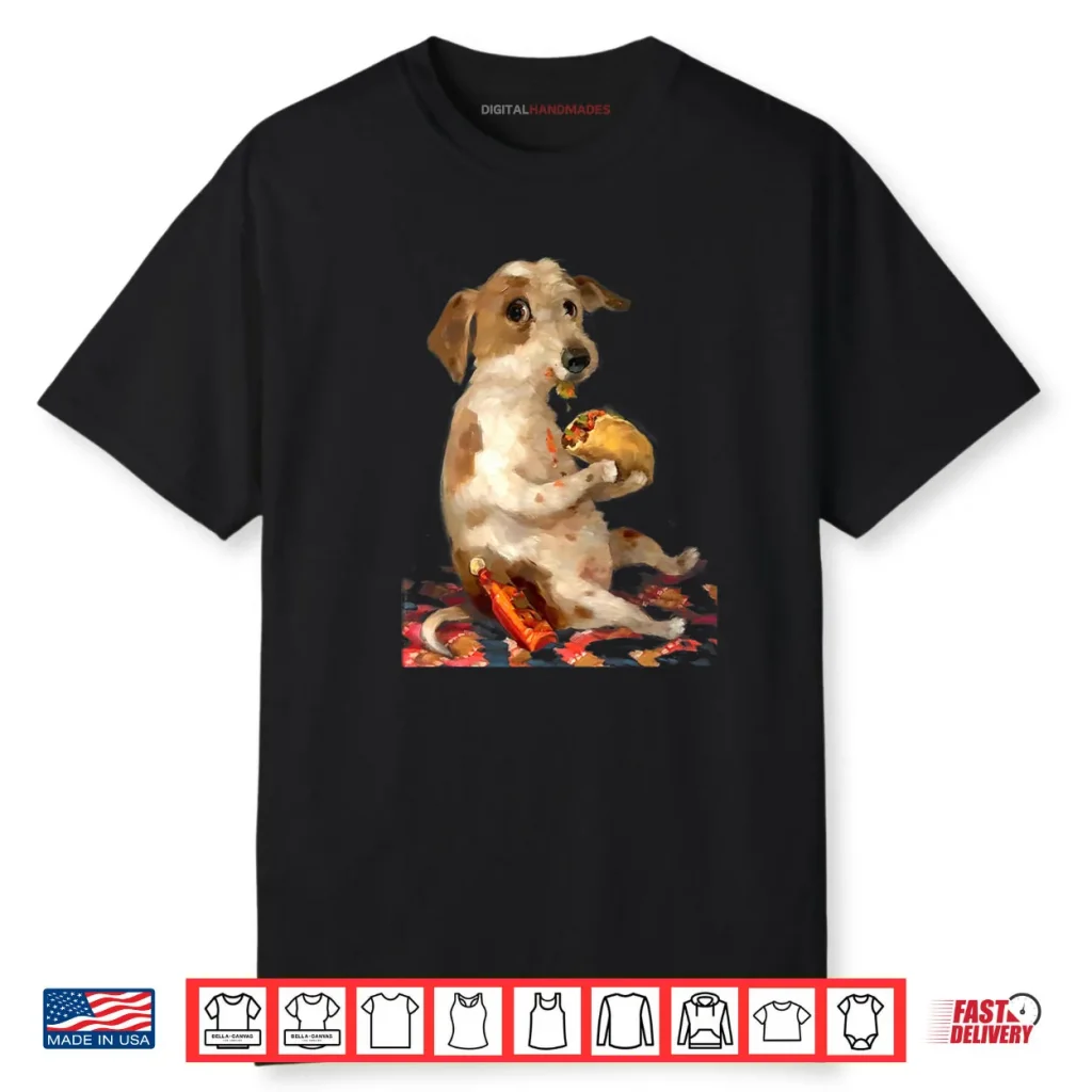 Dog Chill with Taco Vintage Shirt 1 Dog Chill with Taco Vintage Shirt