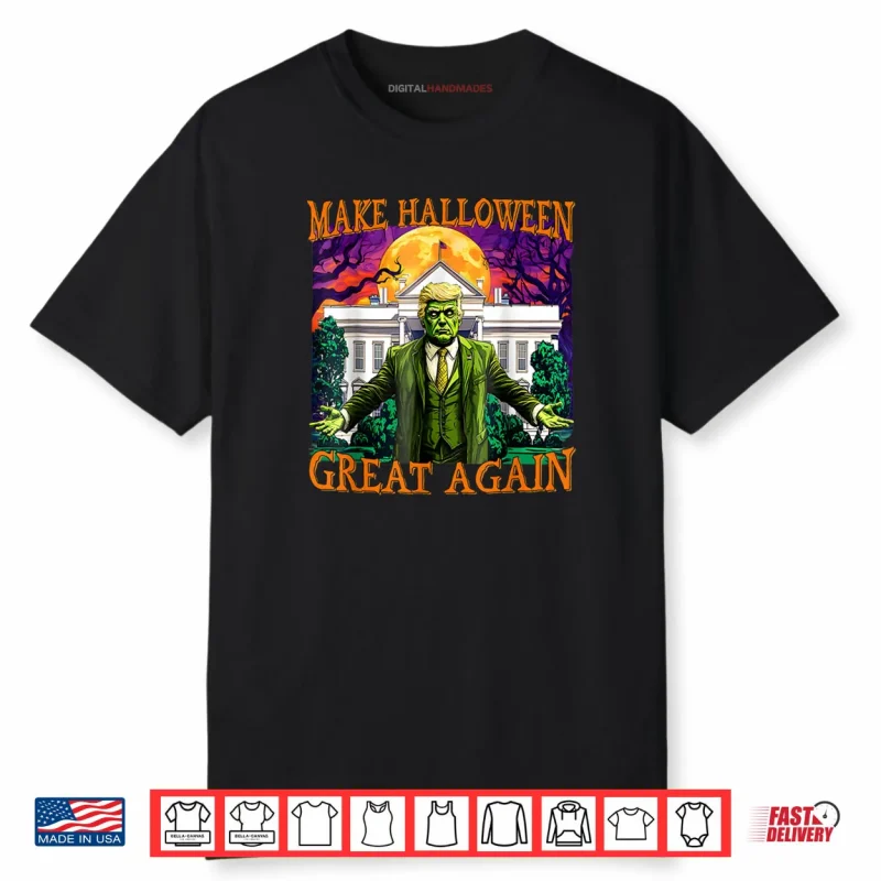 Donald Trump Zombie Make Halloween Great Again Trump Costume Shirt