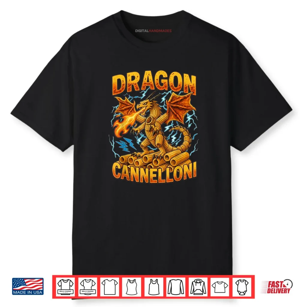 Dragon Cannelloni Brain Rot Kids Meme Italian Brainrot Shirt 1 Dragon Cannelloni Brain Rot Kids Meme Italian Brainrot Shirt
