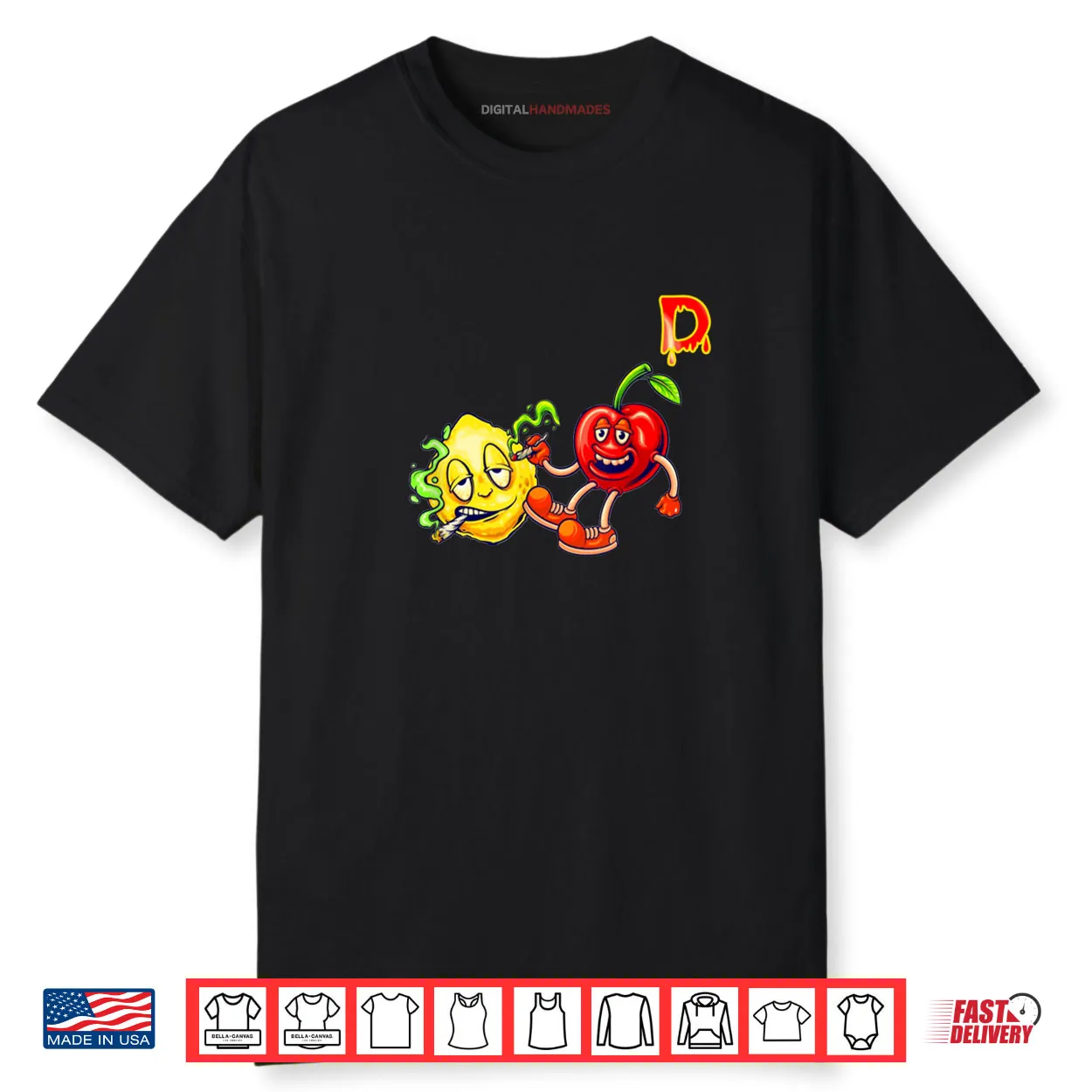 Drizzles Lemon Cherry Headz Shirt