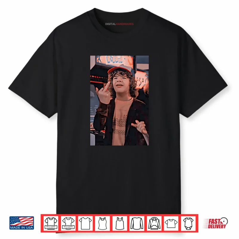 Dustin Henderson Stranger Things Middle Finger Shirt