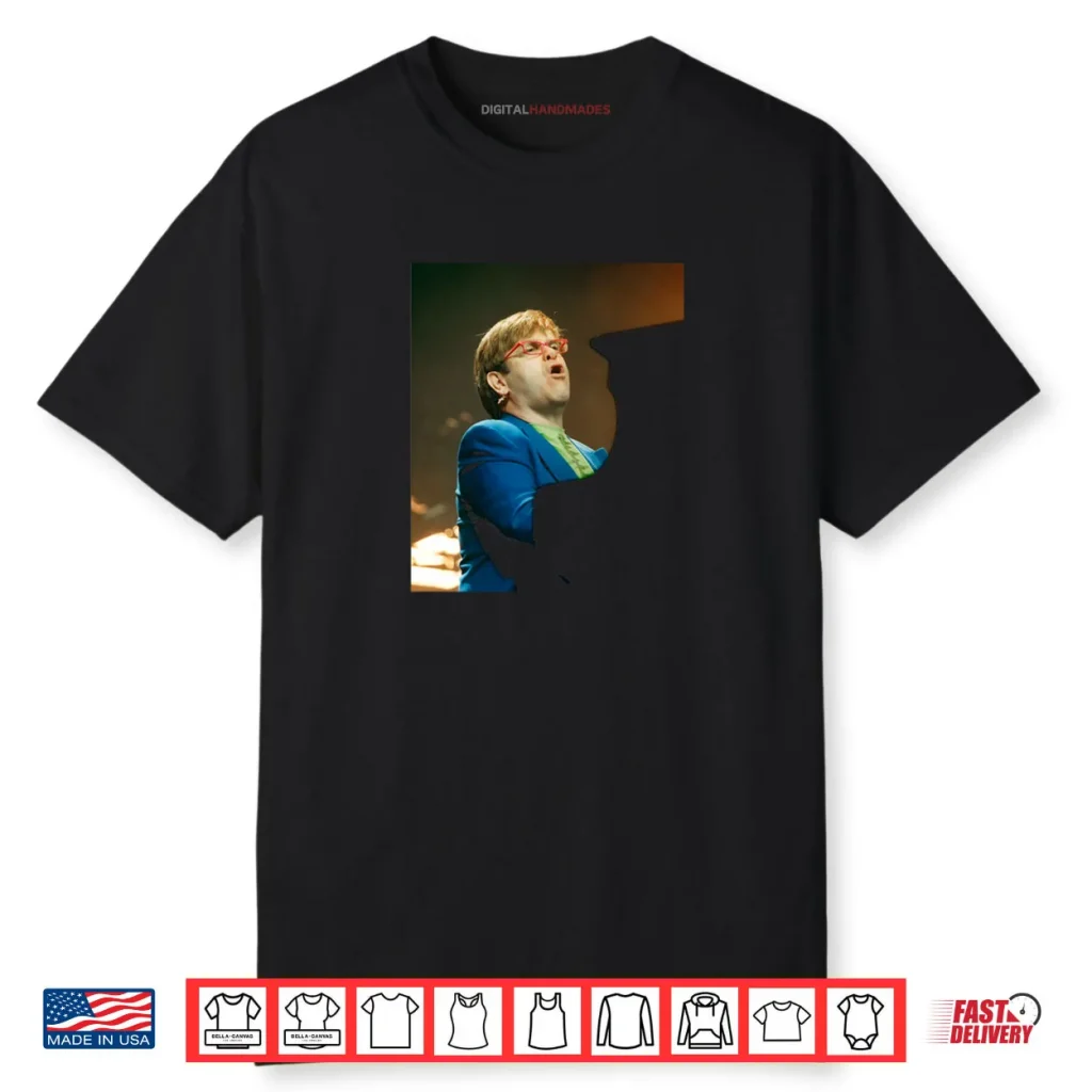 Elton John Live Candle in The Wind 1997 Era Shirt 1 Elton John Live Candle in The Wind 1997 Era Shirt