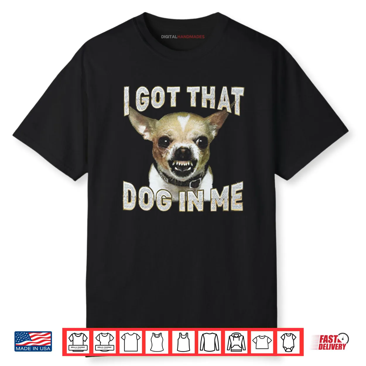 Enrique Hernandez I Got That Dog In Me Chihuahua Shirt