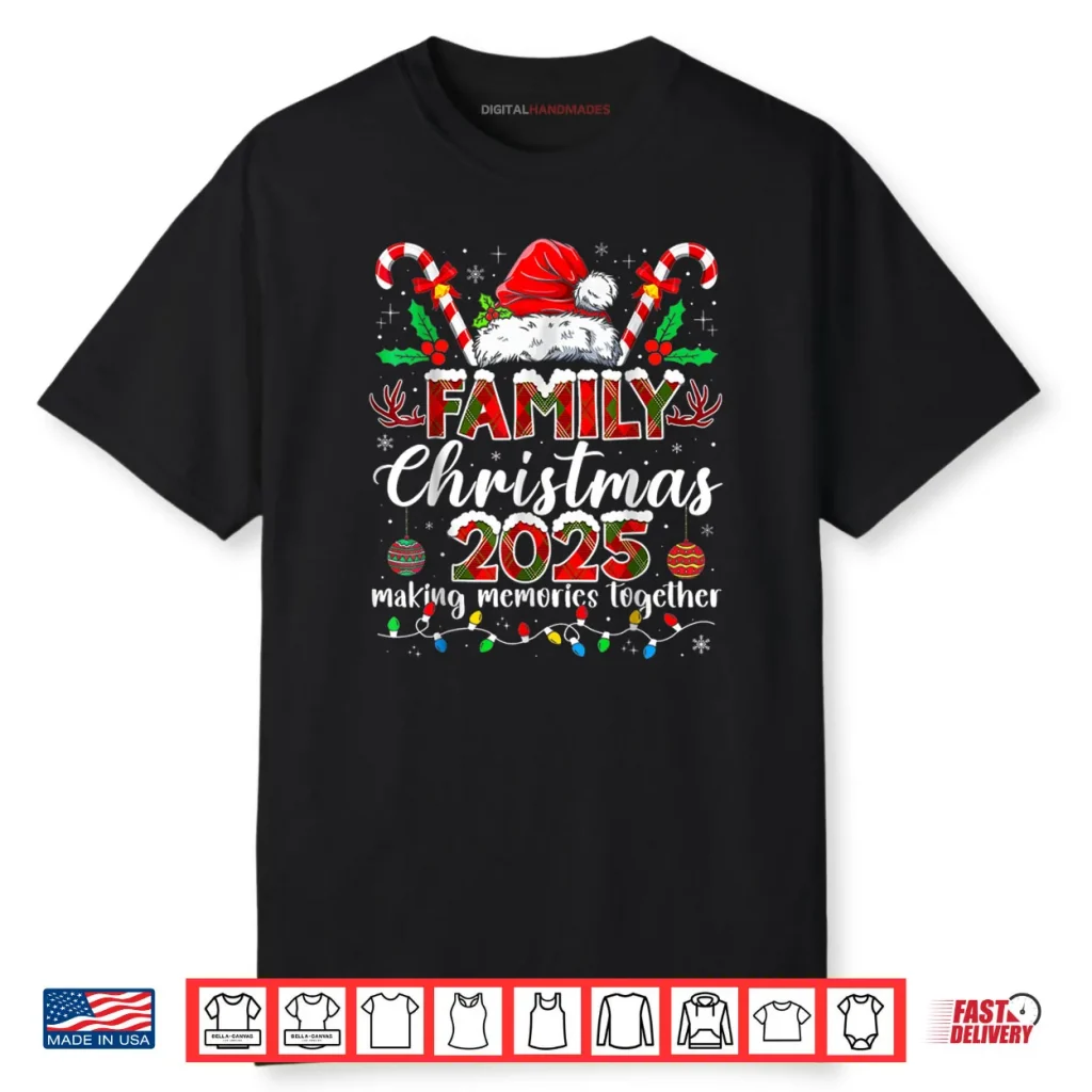 Family Christmas 2025 Matching Santa Tee Xmas Pajamas Pjs Shirt 1 Family Christmas 2025 Matching Santa Tee Xmas Pajamas Pjs Shirt