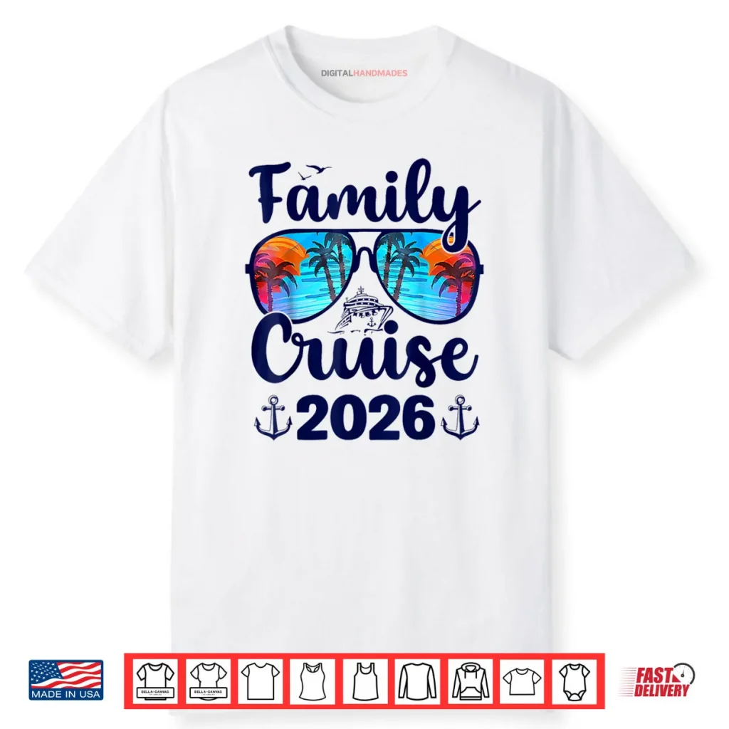 Family Cruise 2026 Family Vacation Matching Family Group Shirt 1 Family Cruise 2026 Family Vacation Matching Family Group Shirt
