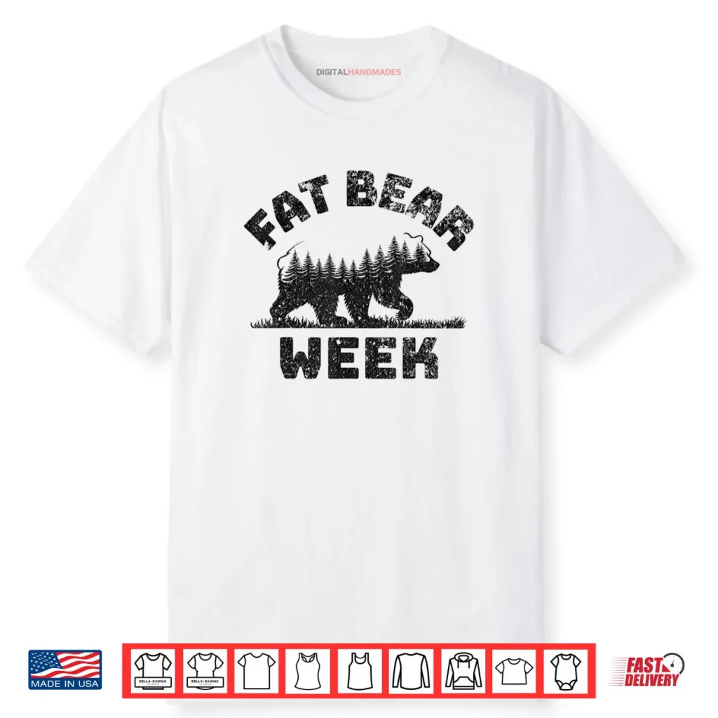 Fat Bear Week 2025 Nature Lover Planet Protection Shirt 1 Fat Bear Week 2025 Nature Lover Planet Protection Shirt