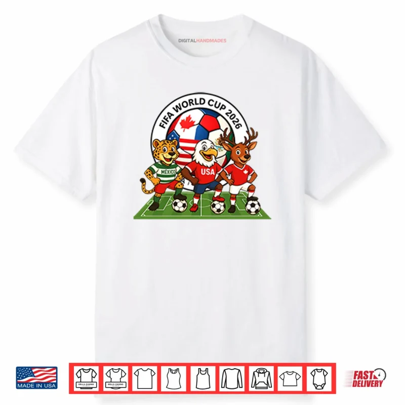 FIFA World Cup 2026 Mascot Shirt